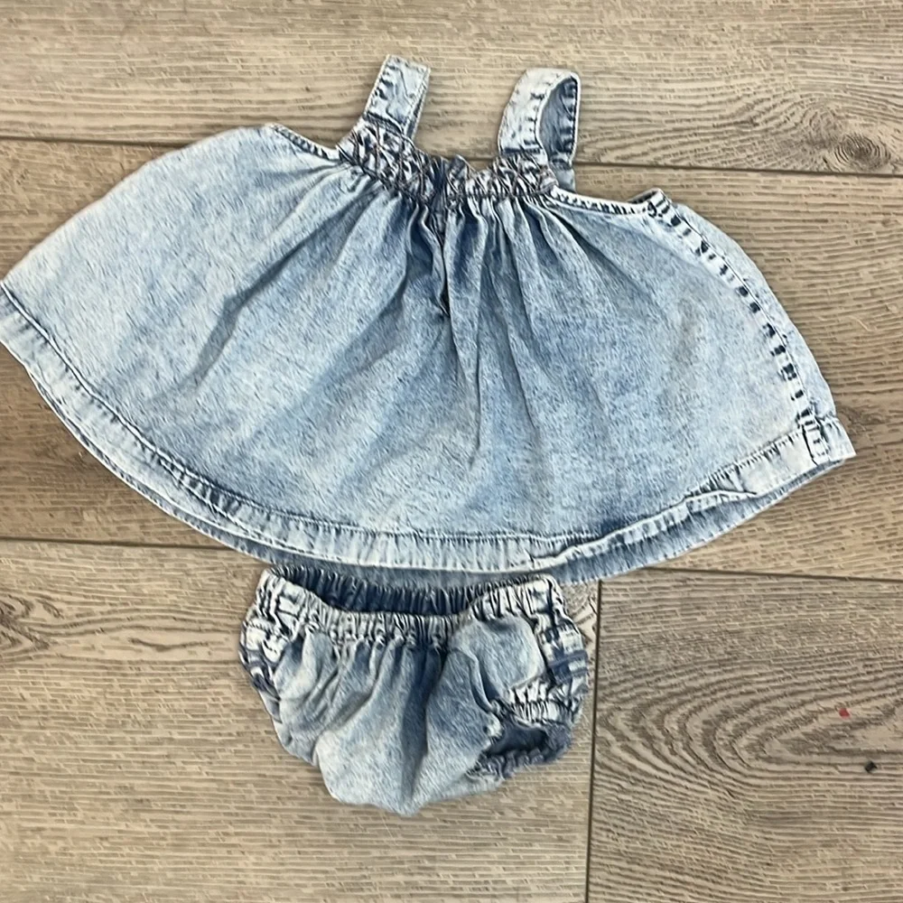Children Of The Tribe Acid Wash Baby Set Size 0-3 M